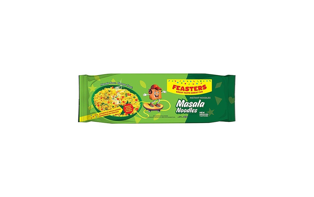 Feasters Masala Noodles    Pack  420 grams
